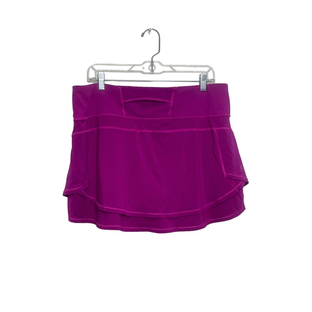 Athleta XL Fuschia Skort Pockets (two small snags)‎ See images - Picture 7 of 10